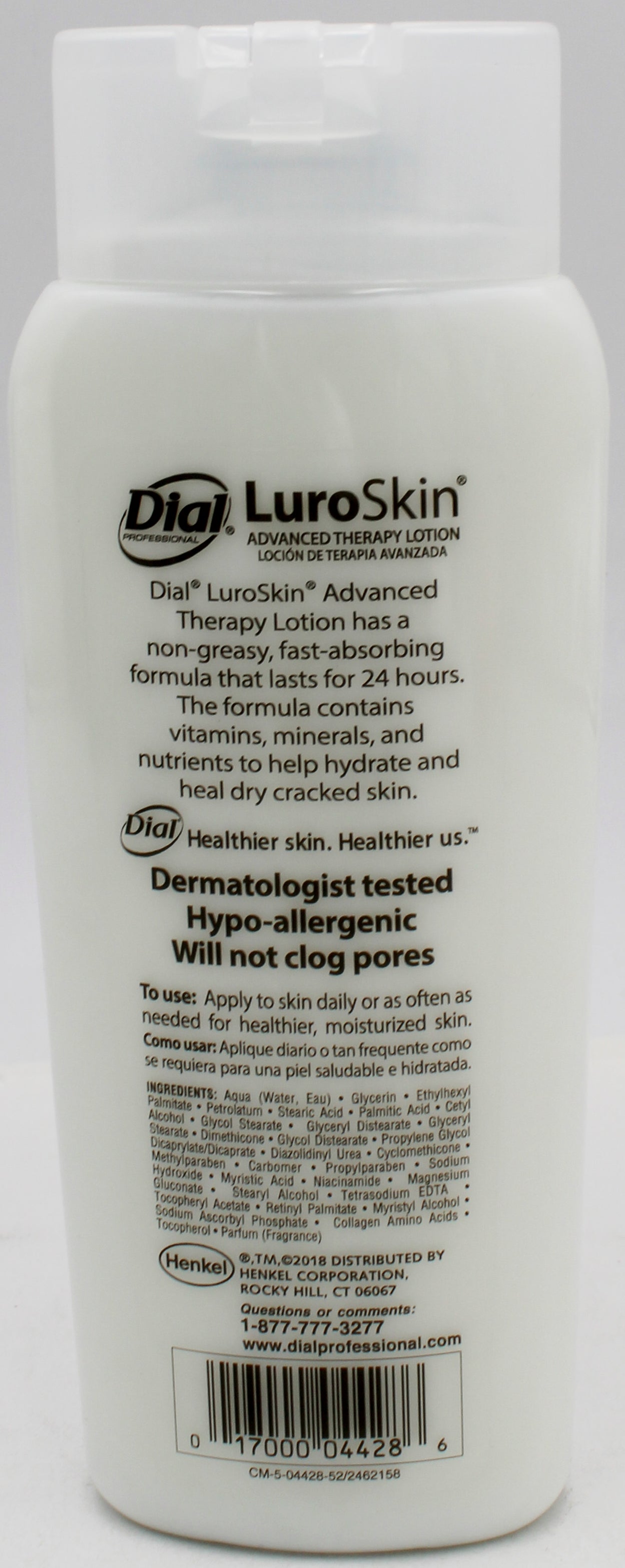 DIAL MEN 12OZ LUROSMOTH HYDRATING LOTION