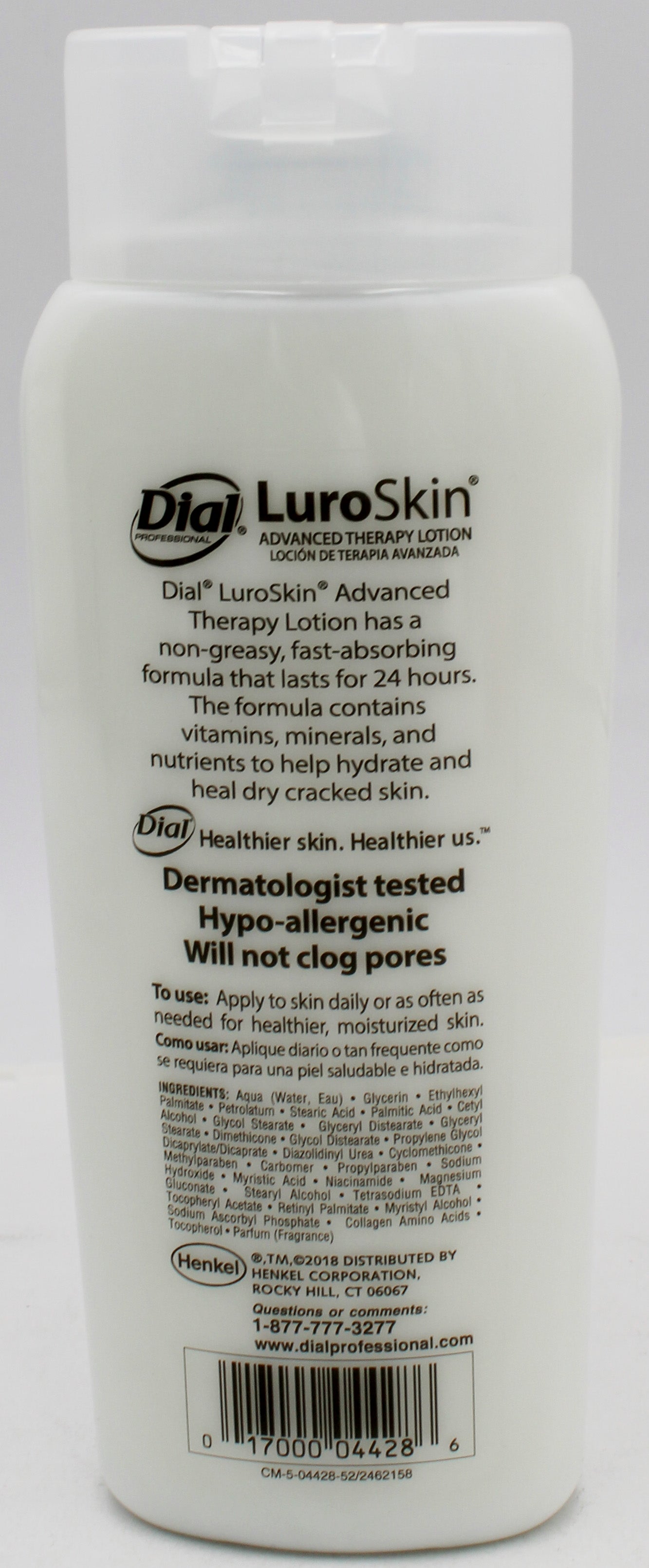 DIAL MEN 12OZ LUROSMOTH HYDRATING LOTION