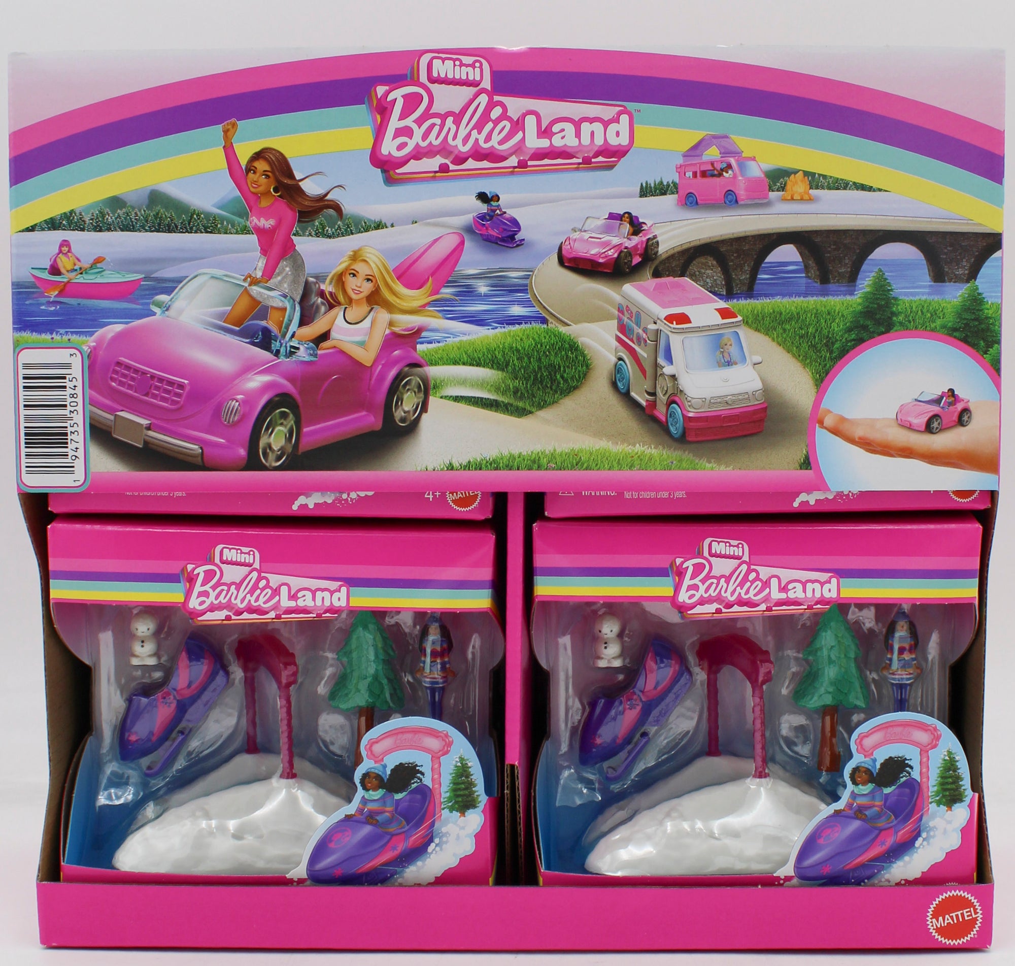 BARBIE MINILAND DOLL & VEHICLE PACK