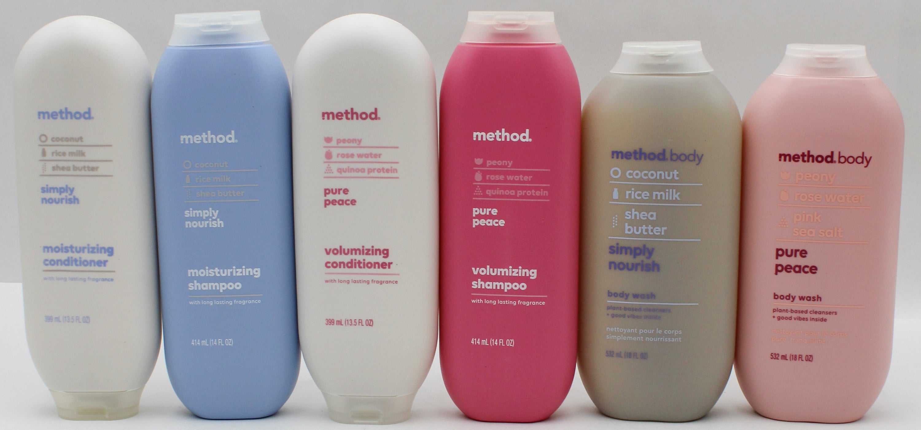 METHOD HAIR & BODY WASH MIXED FLOORSTAND