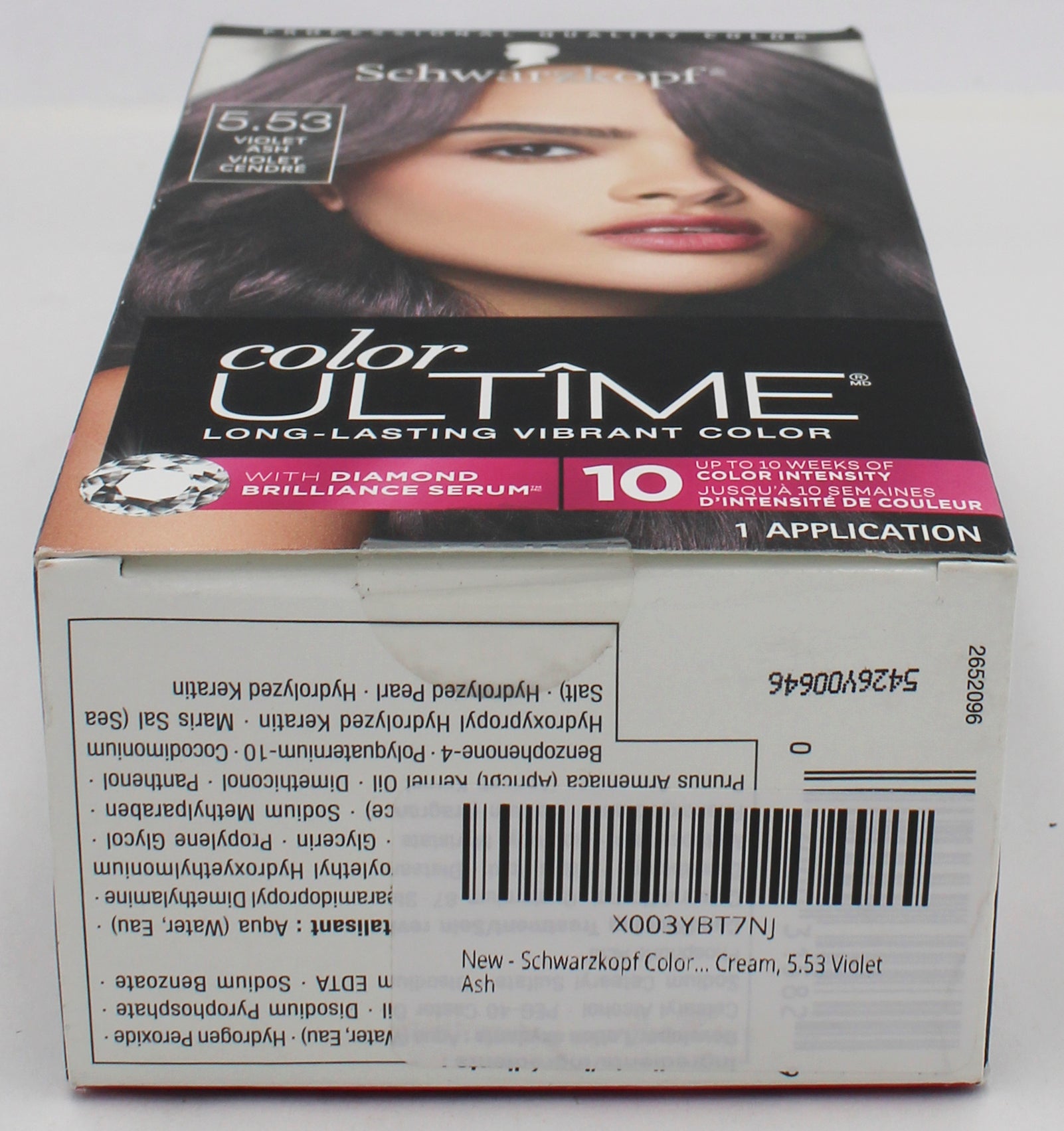 SP SCHWARZKOPF HAIR COLOR ULTIME - VIOLET ASH 1APPLICATION (AMAZON UPC)