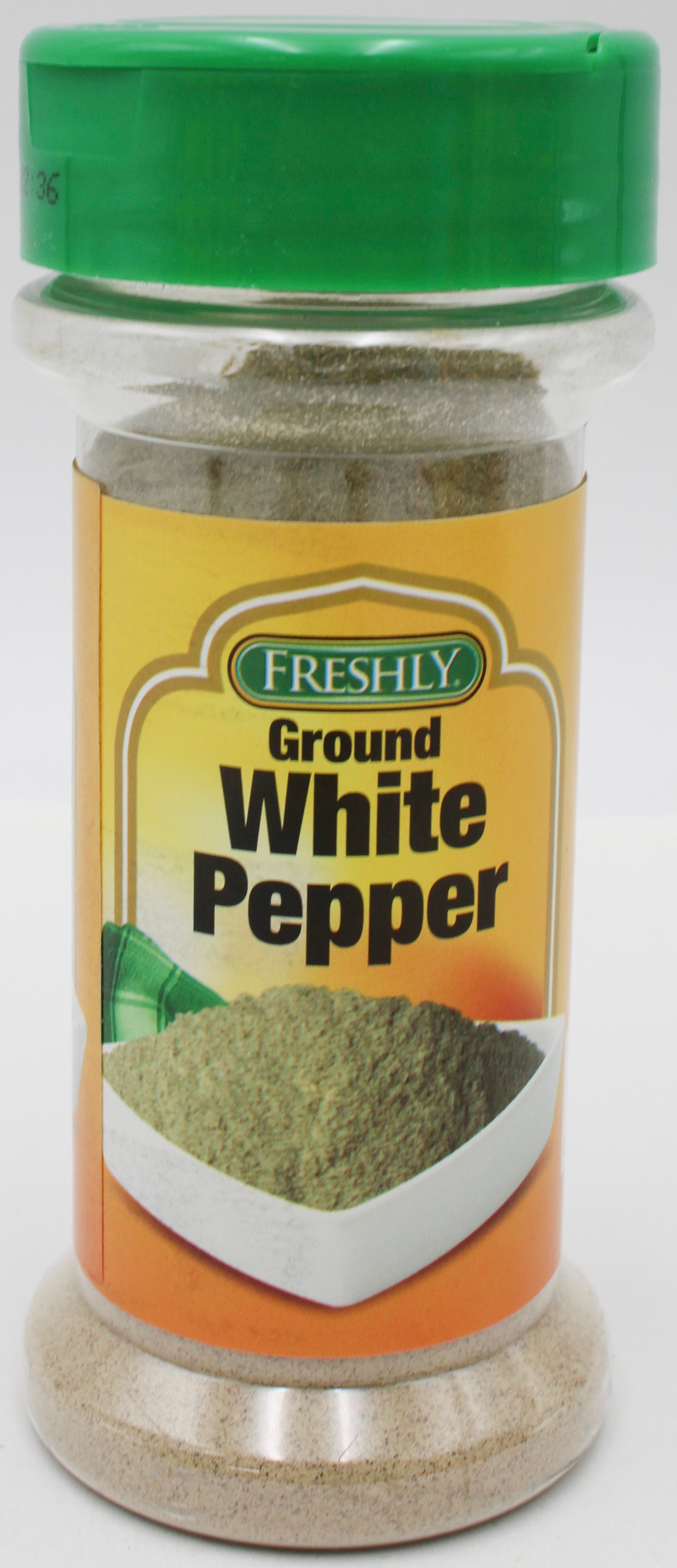 FRESHLY GROUND WHITE PEPPER 3 Oz BB 9/20/28