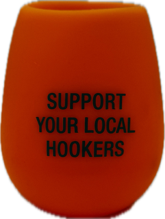 YOUR LOCAL HOOKERS SILICONE WINE CUP 12.5oz