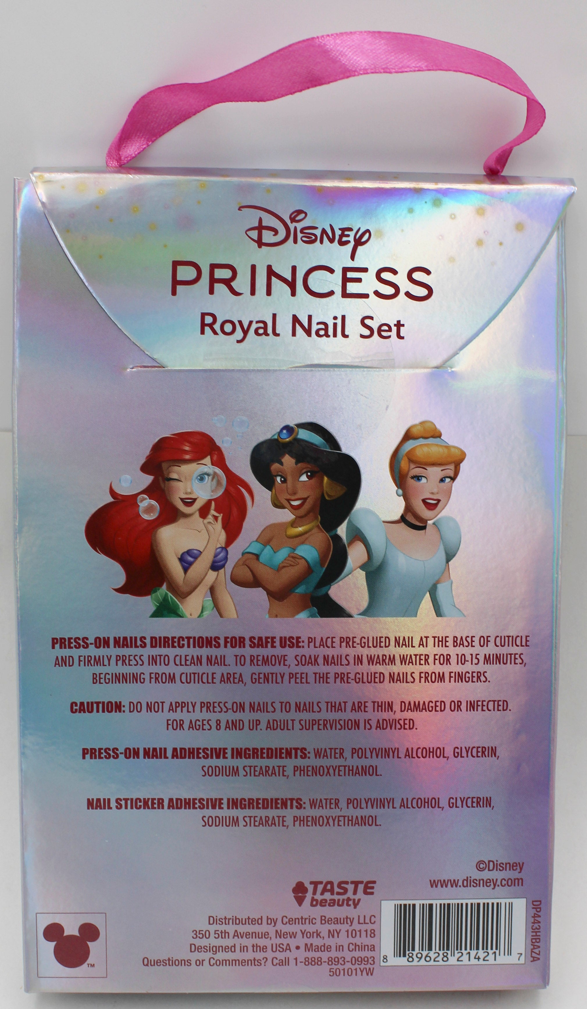 DISNEY PRINCESS ROYAL NAIL SET NI