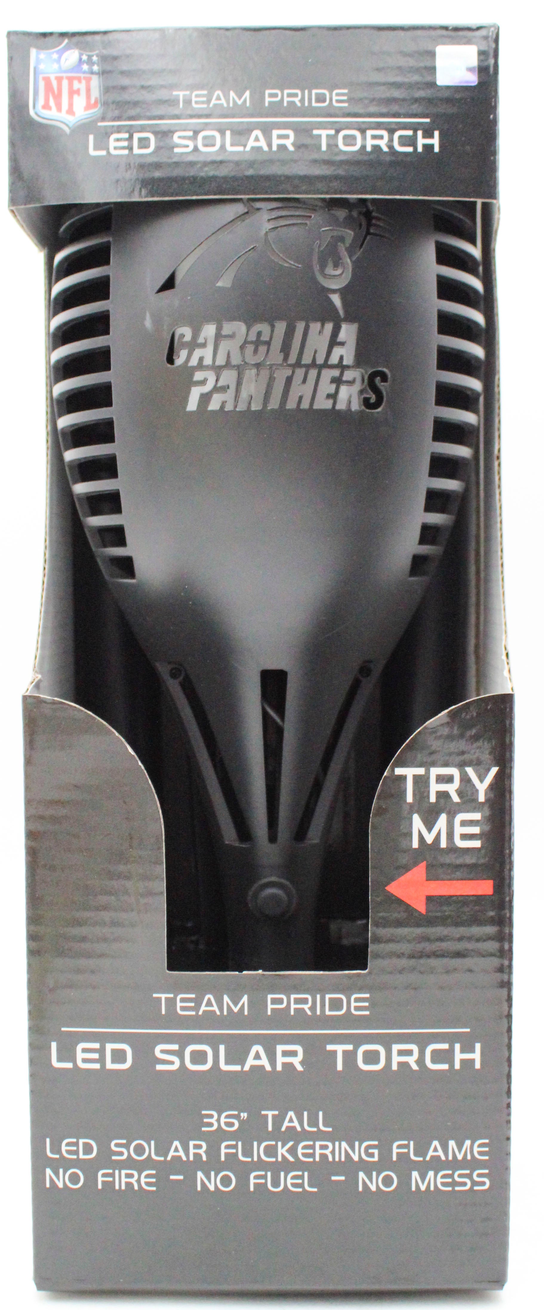 CAROLINA PANTHERS LED SOLAR TORCH  36"