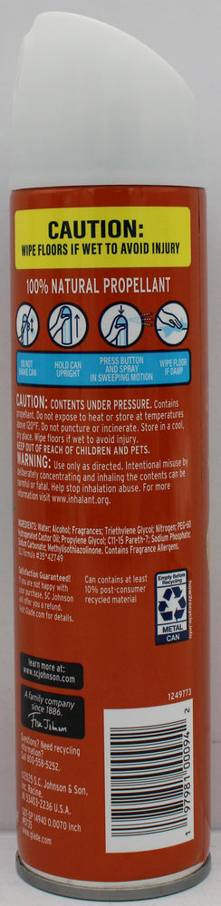 GLADE AEROSOL SPRAY PUMPKIN & GINGER 8.0oz US