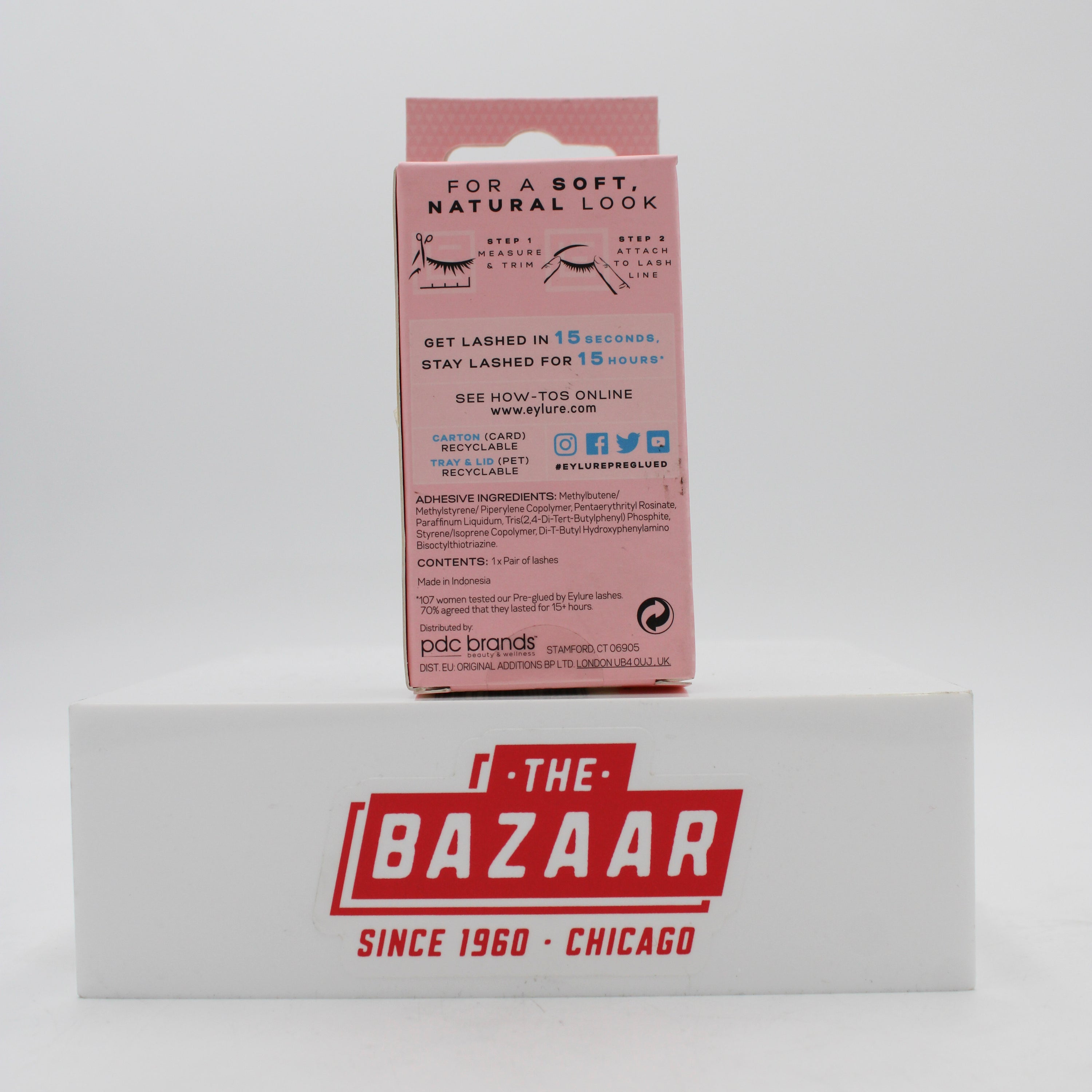 SP EYLURE LONDON PRE-GLUED NATURALS 0.03oz NI