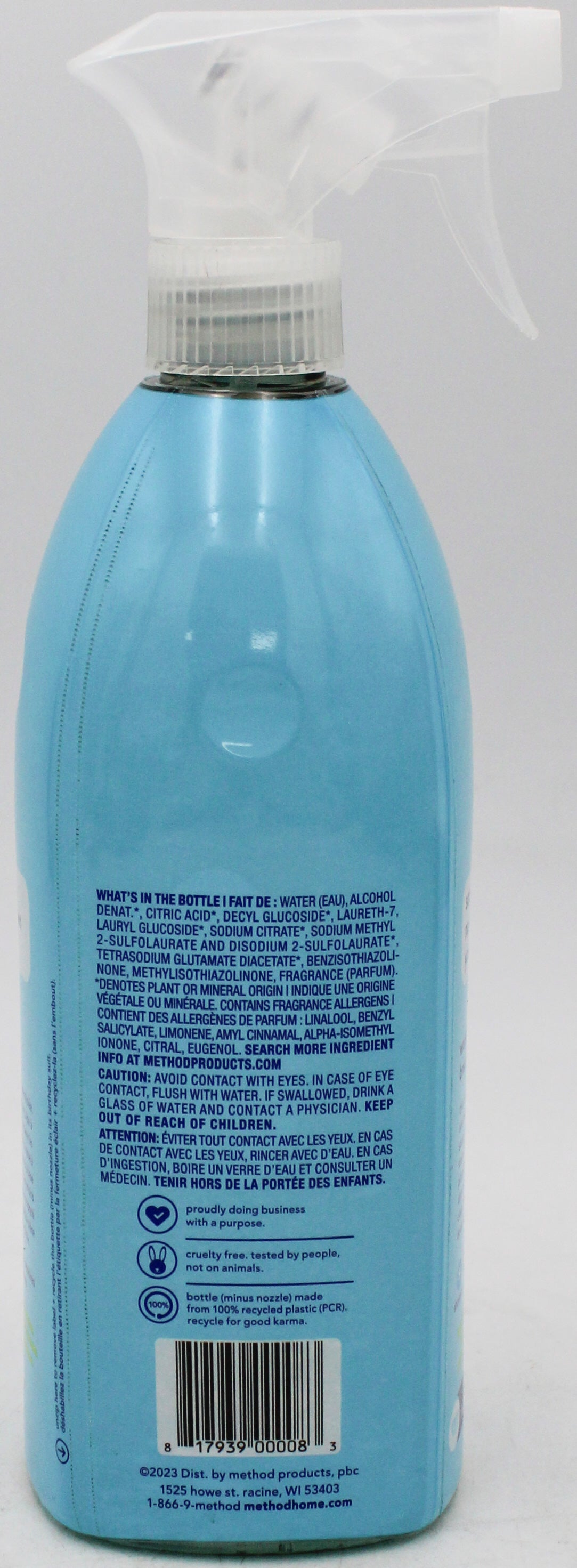 SP METHOD BATHROOM CLEANER EUCALYPTUS MINT 28oz
