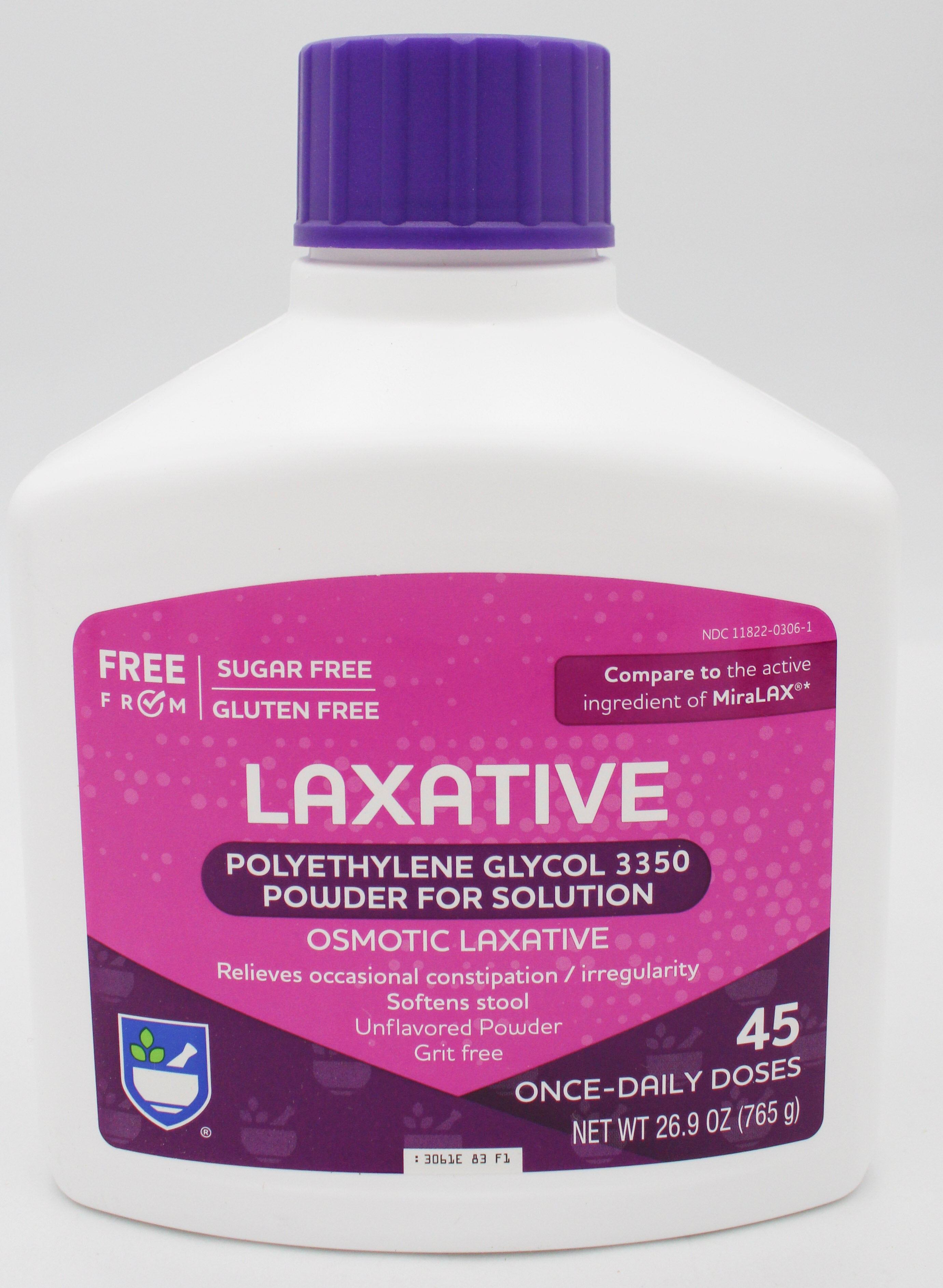 RITE AID LAXATIVE POWDER 26.9oz EXP 11/30/2027 COMPARES TO MiraLax