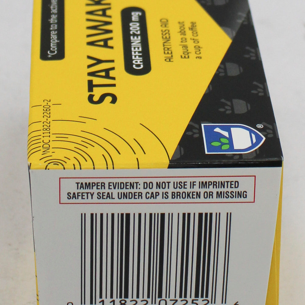 RITE AID STAY AWAKE CAFFEINE TABLETS 100ct EXP 8/15/2027 COMPARES TO Vivarin