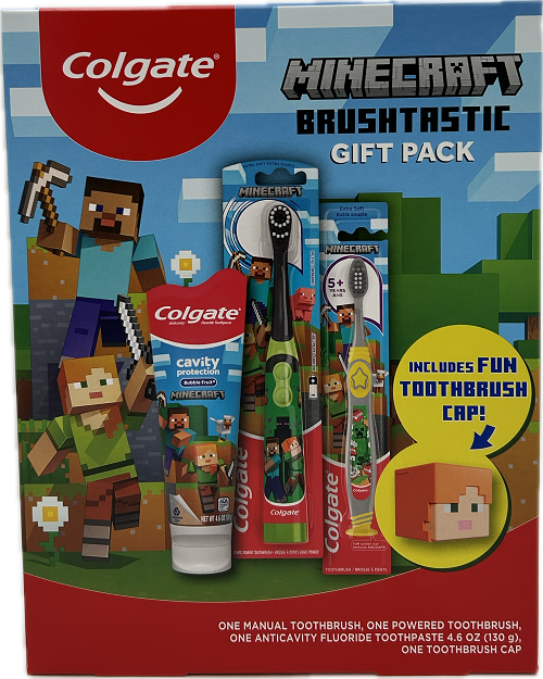 COLGATE KIDS MINECRAFT GIFTSET NI