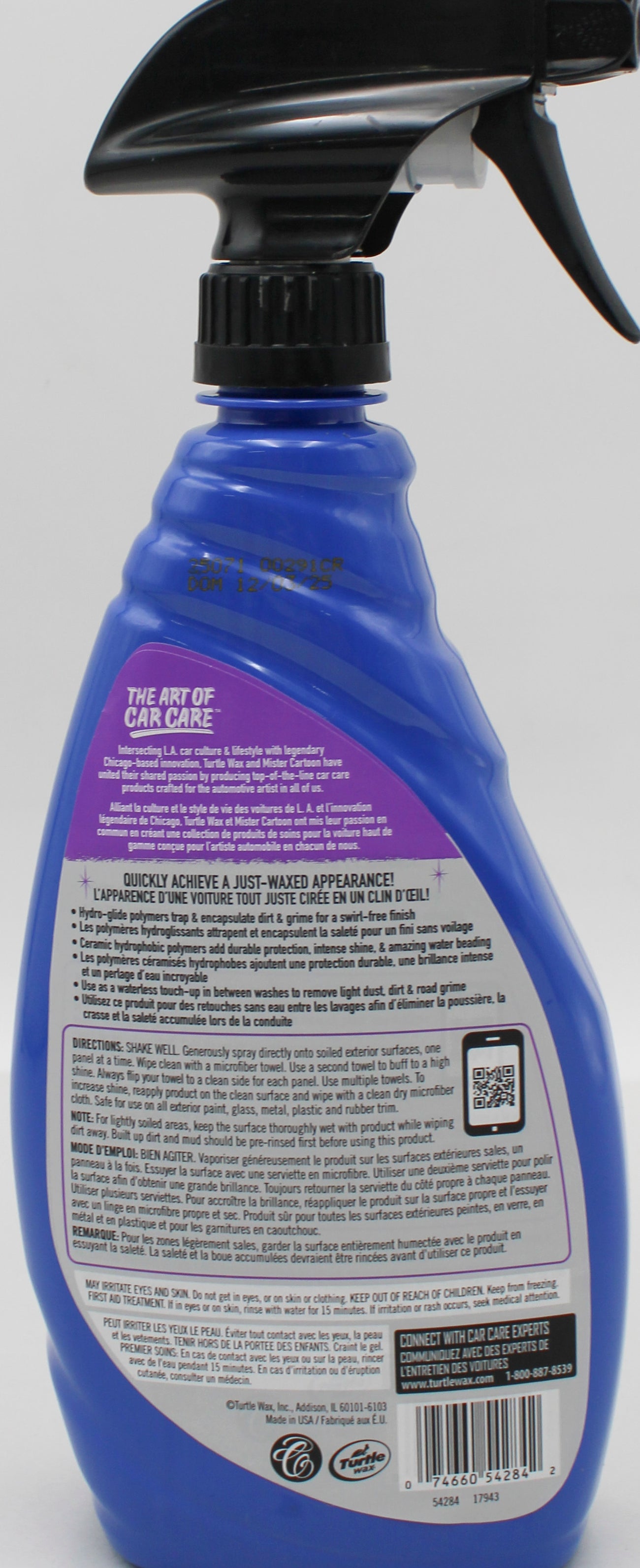 SP TURTLE WAX QUICK DETAILER 23 Oz