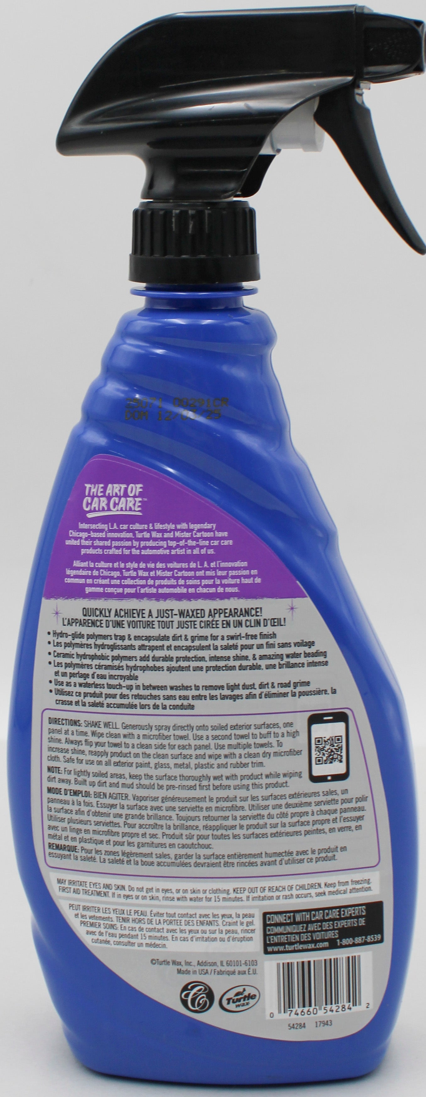 SP TURTLE WAX QUICK DETAILER 23 Oz