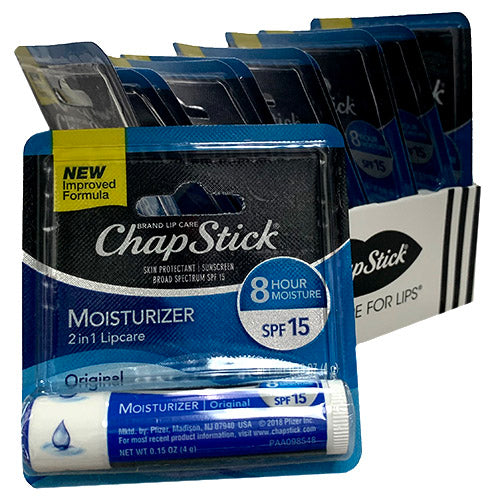 CHAPSTCK .15oz CARD(7/21)MOIST NI