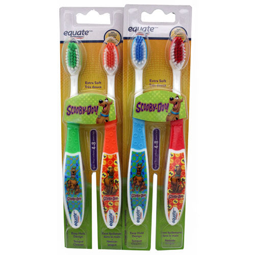 EQUATE SCOOBY T/BRUSH 2CT-XSOFT