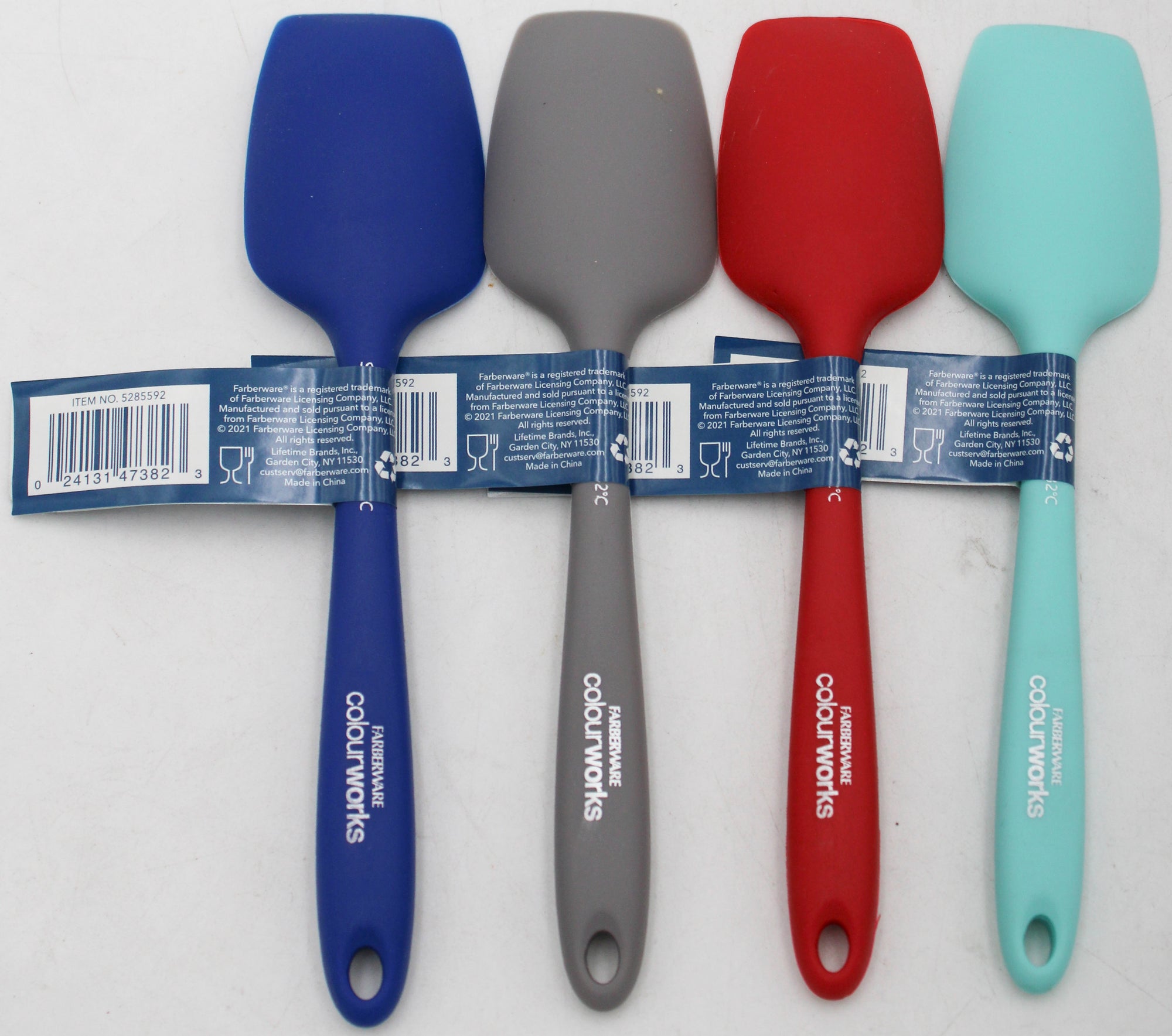 FARBERWARE COLOURWORKS MINI SPOON SPATULA 24CT CDU ASST NI