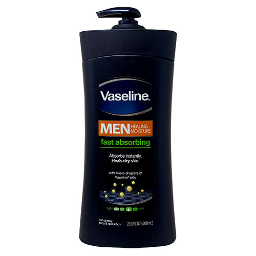 VASELINE MENS BODY/FACE LOTN 20.3oz