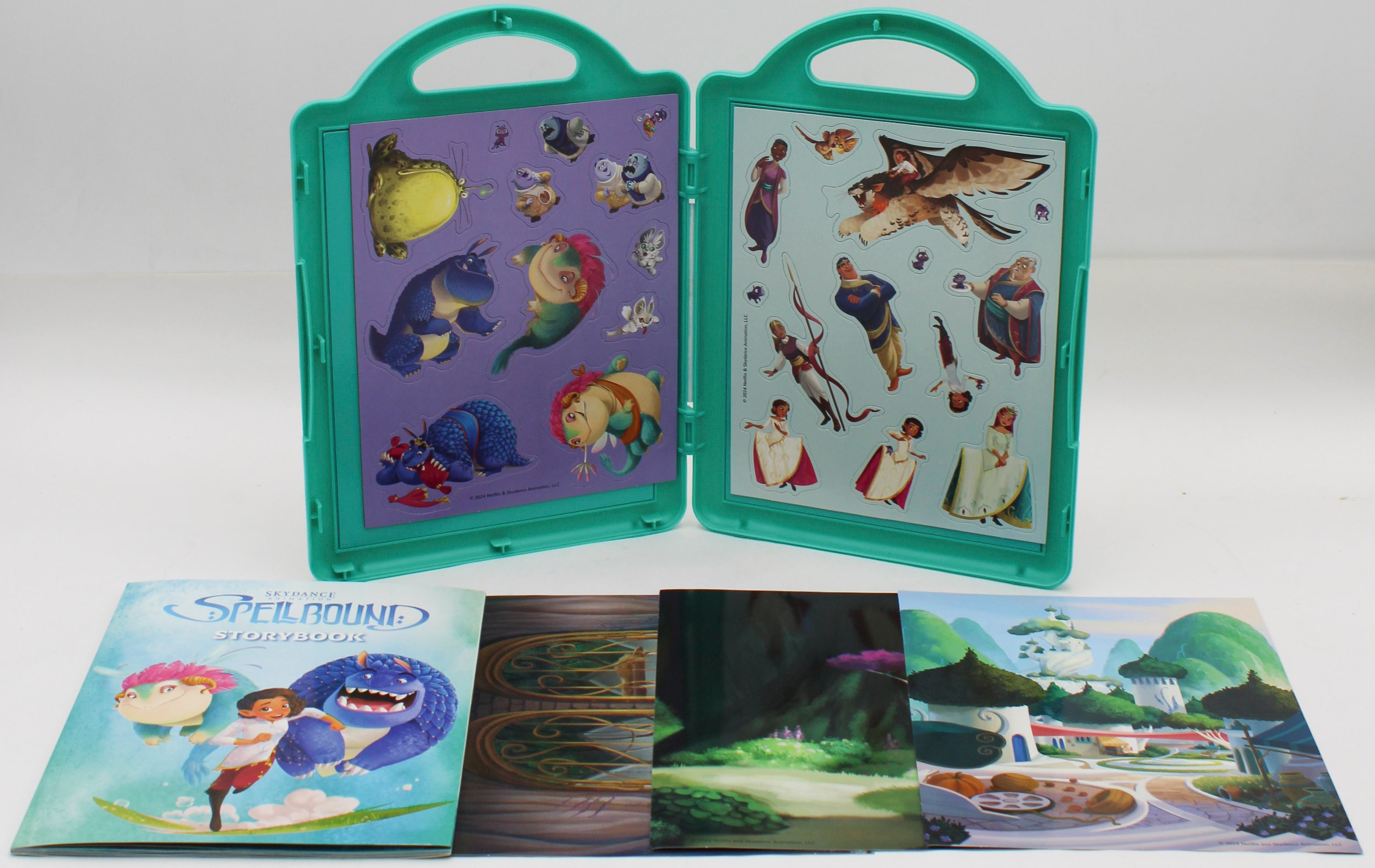 SPELLBOUND 32pg Paperback Book & Magnetic Play Set (Activity)