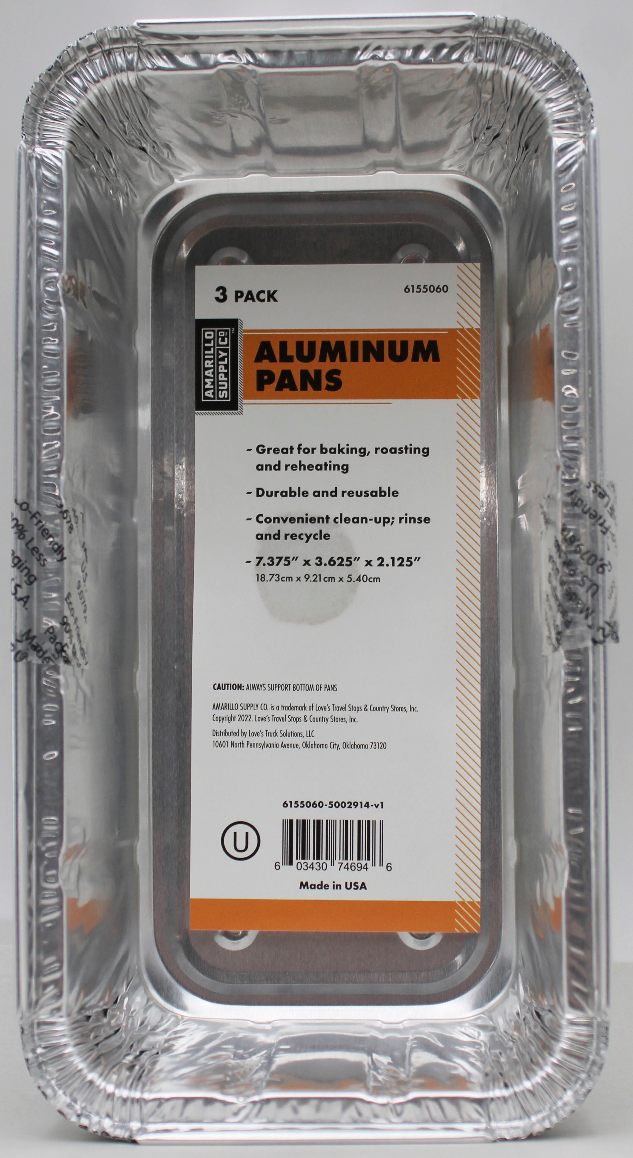Aluminum Loaf Pan 3-Pack | Wholesale Bakeware