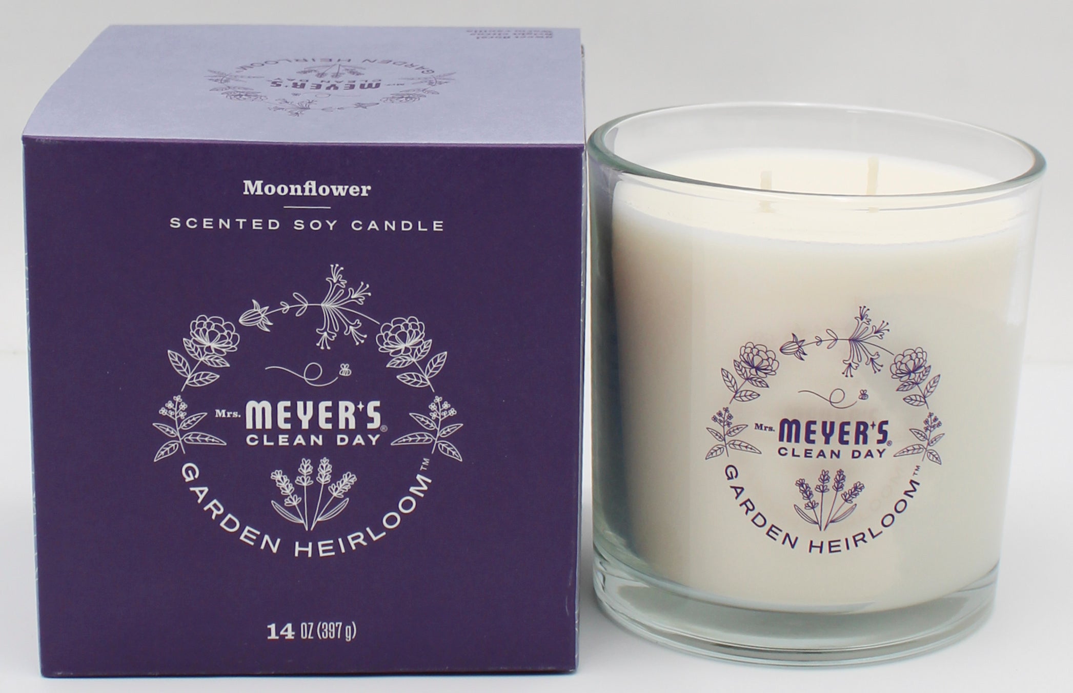Mrs. Meyer's Premium Candle Moonflower 14oz