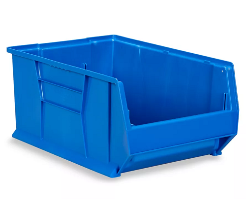 H-3053 HOPPER BIN 24x17x11 BLUE USED