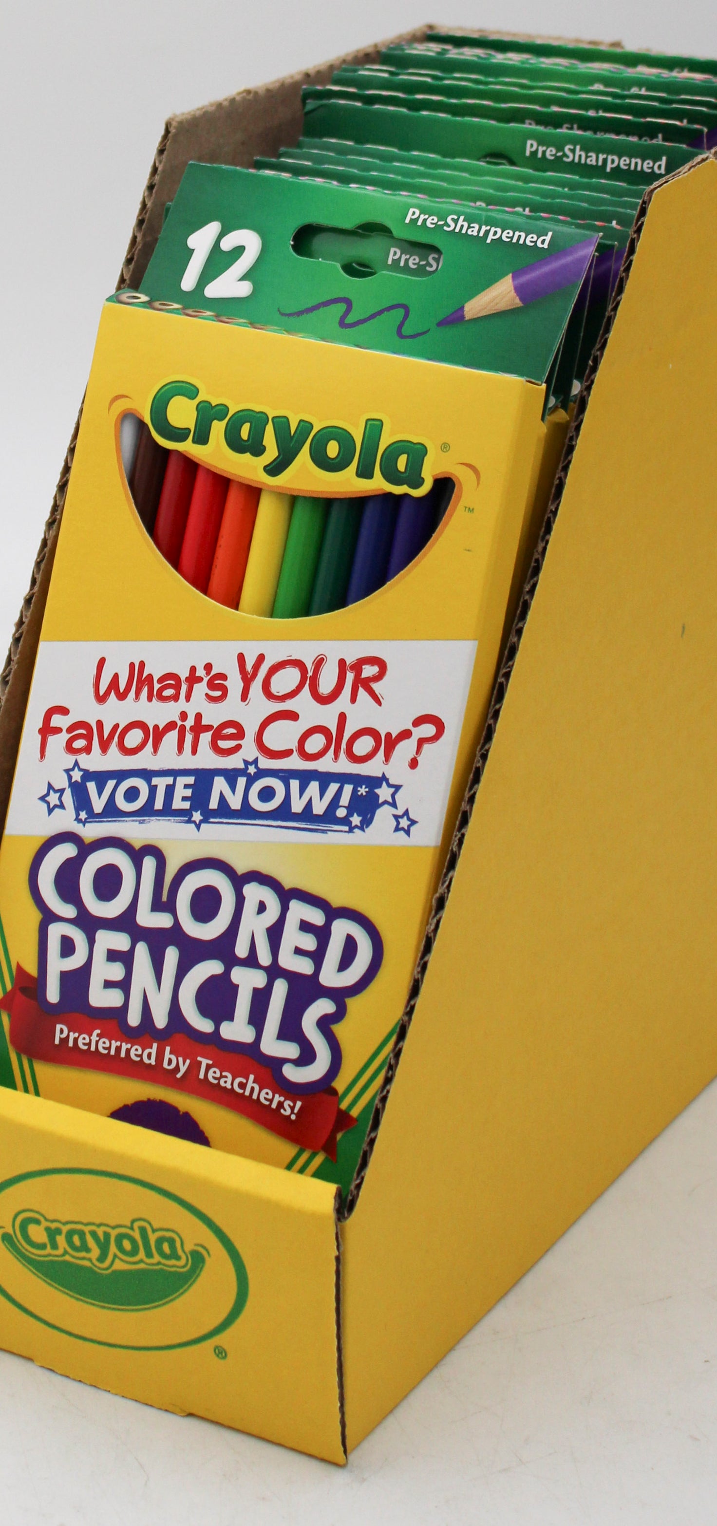 CRAYOLA COLORED PENCILS 12ct NI