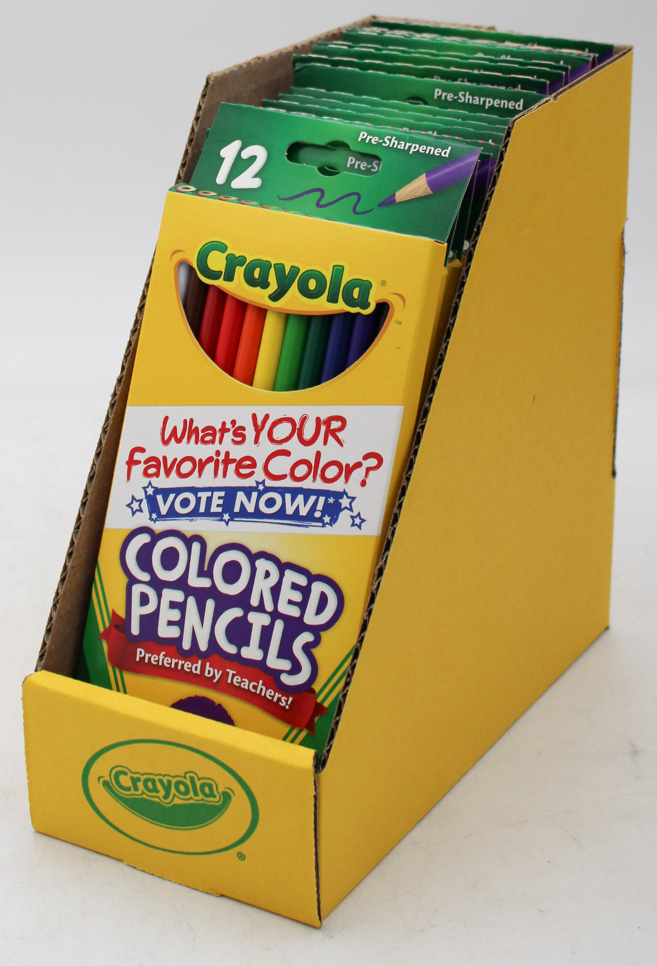 CRAYOLA COLORED PENCILS 12ct NI