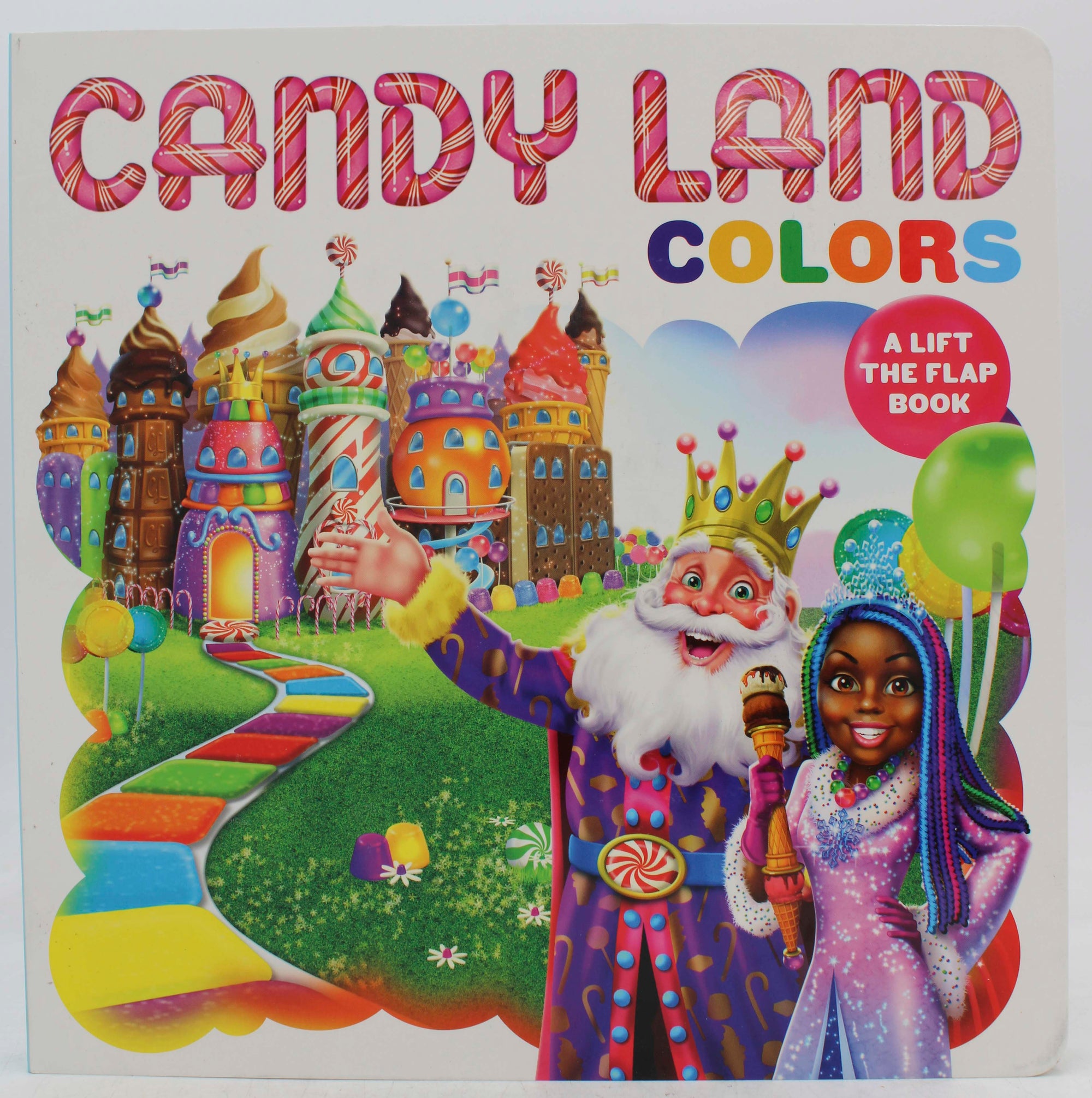 CANDYLAND COLORS INTERACTIVE BOARD BOOK 18pg.