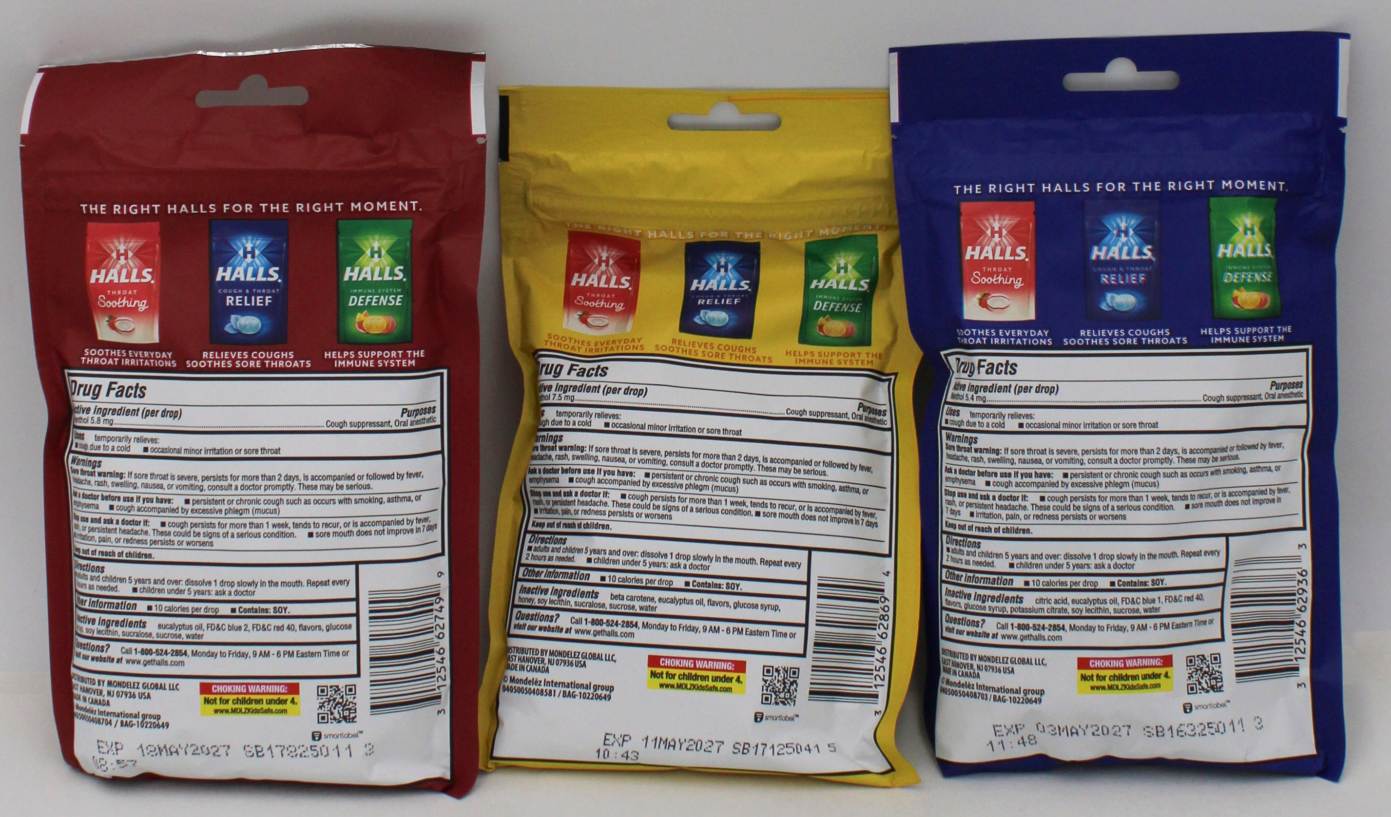 HALLS MIX 30 PC BAG FLOORSTAND BB 5/3/27