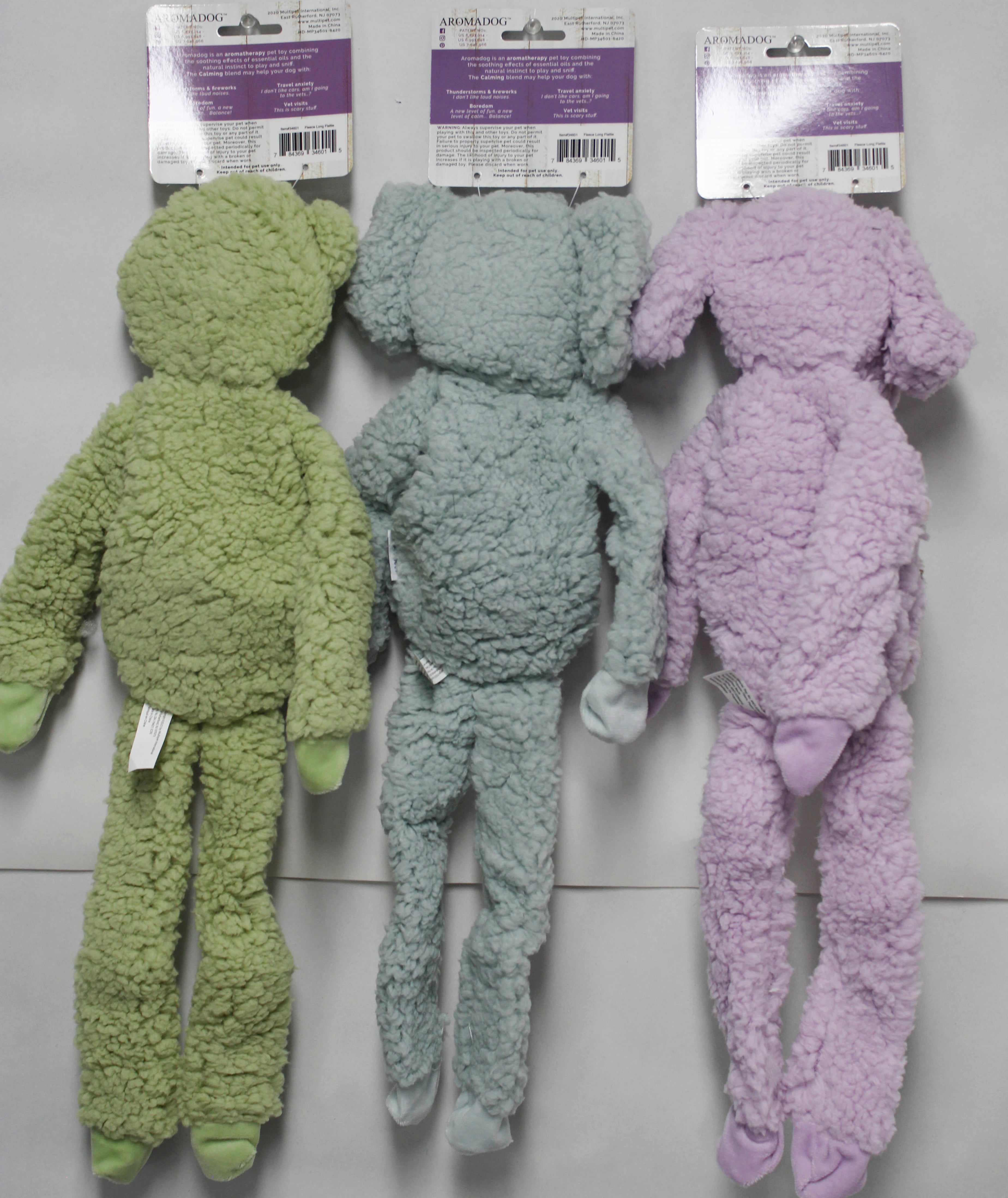 MULTPET AROMADOG CALM FLATTIE DOG TOY 19"
