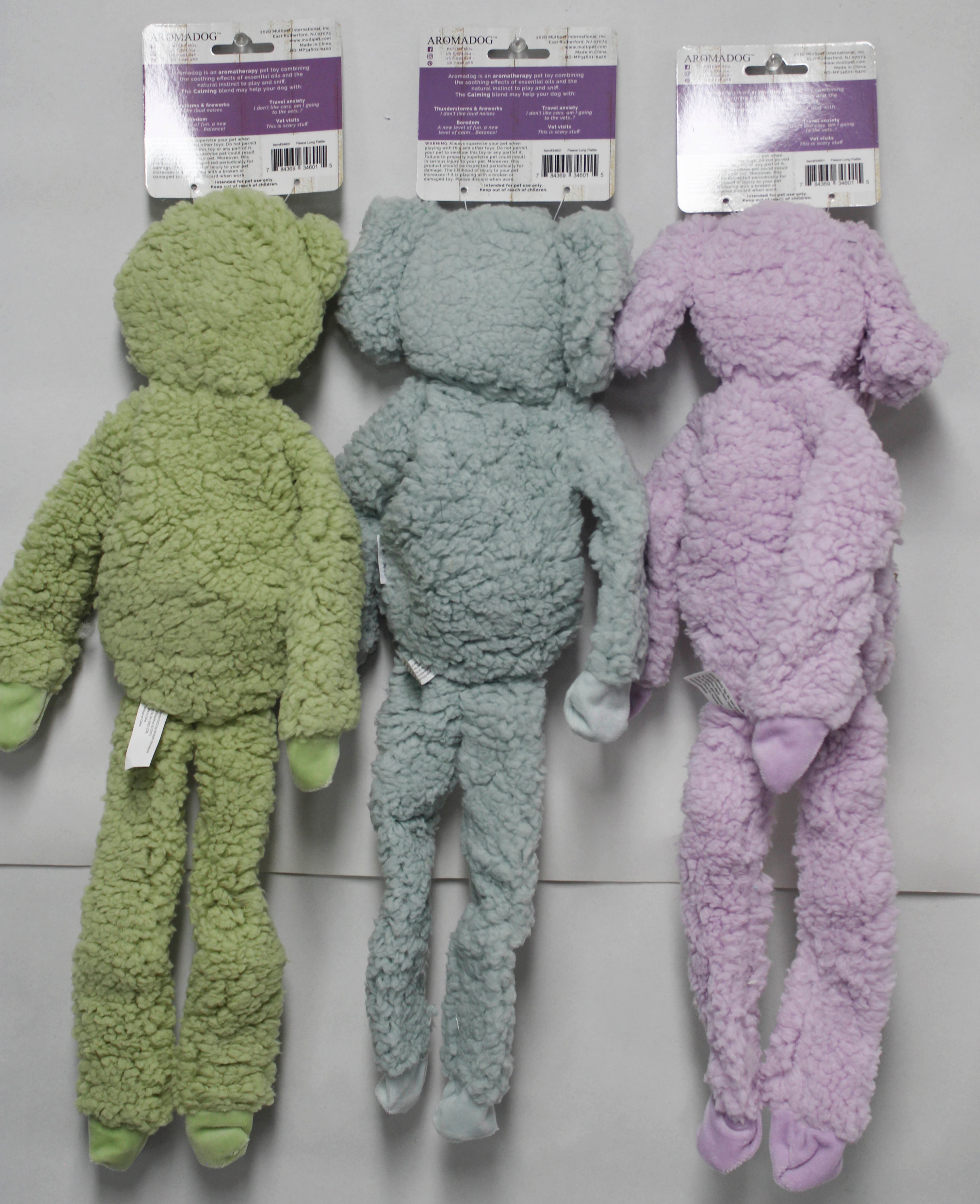 MULTPET AROMADOG CALM FLATTIE DOG TOY 19"