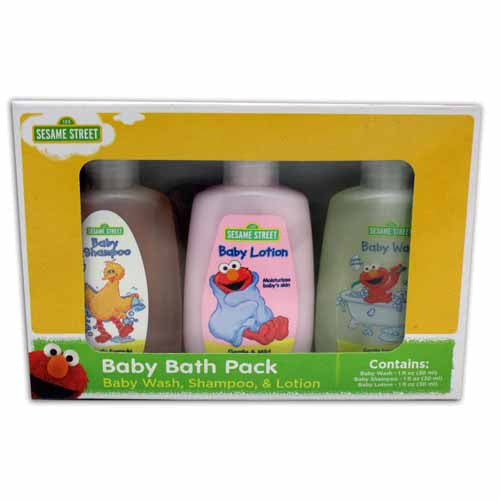BABY BATH PCK 1oz/3PK-SESAME STREET