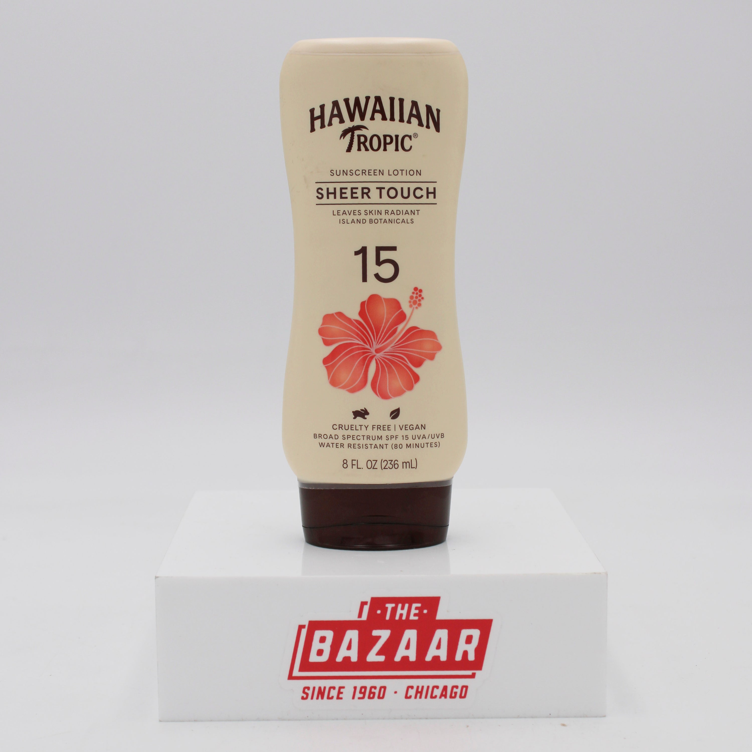SP HAWAIIAN TROPIC SUNSCREEN LOTION SPF15 UVA 8oz EXP:9/30/2026) NI