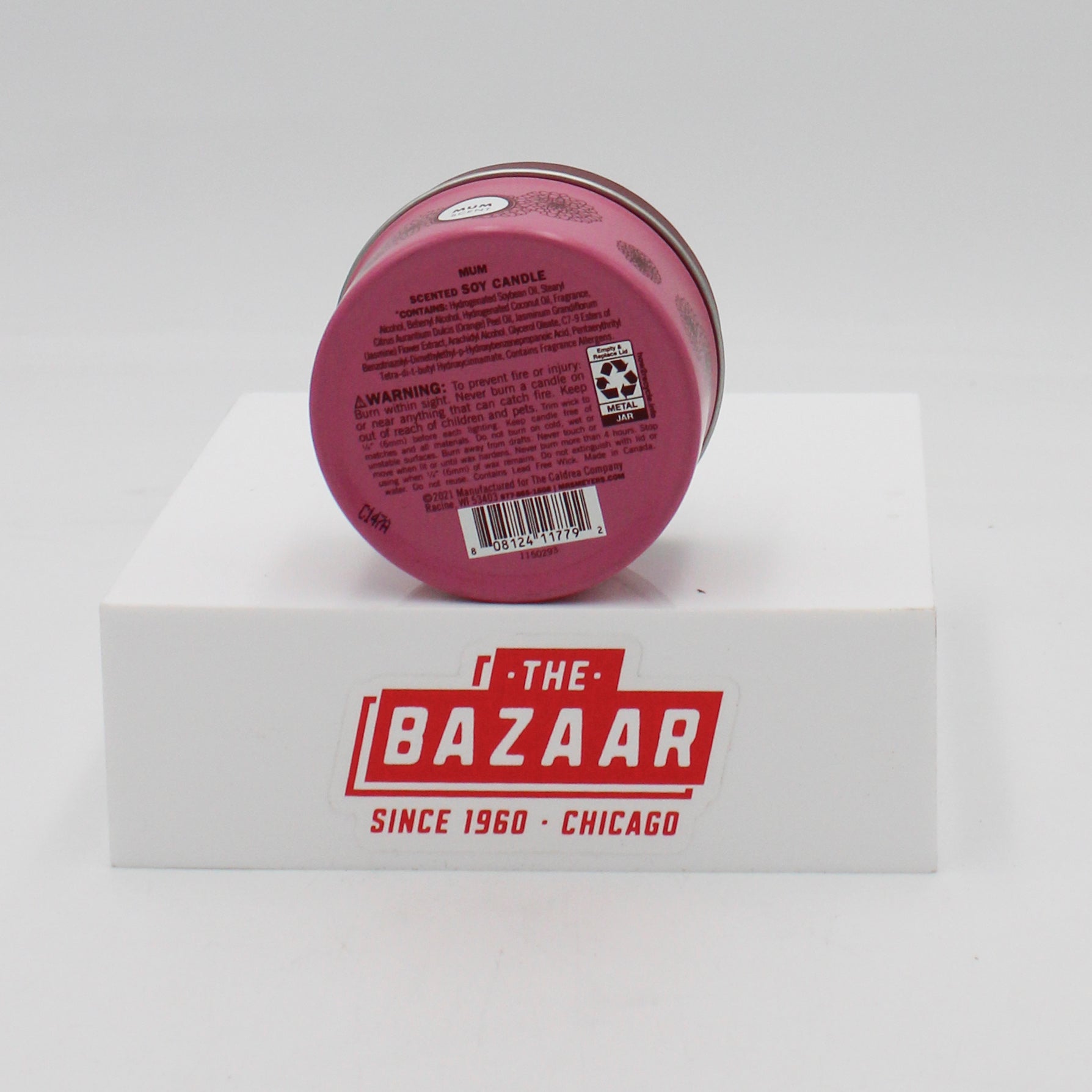 MRS MEYERS TIN CANDLE MUM 2.9oz US