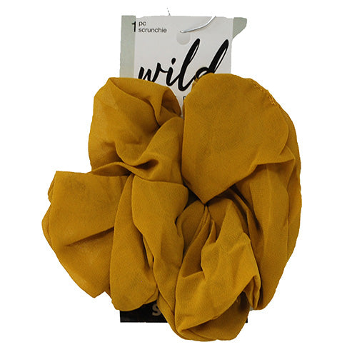 SCUNCI WILD PRIMROSE TWISTER SCRUNCHIE 1CT-GOLD/NI