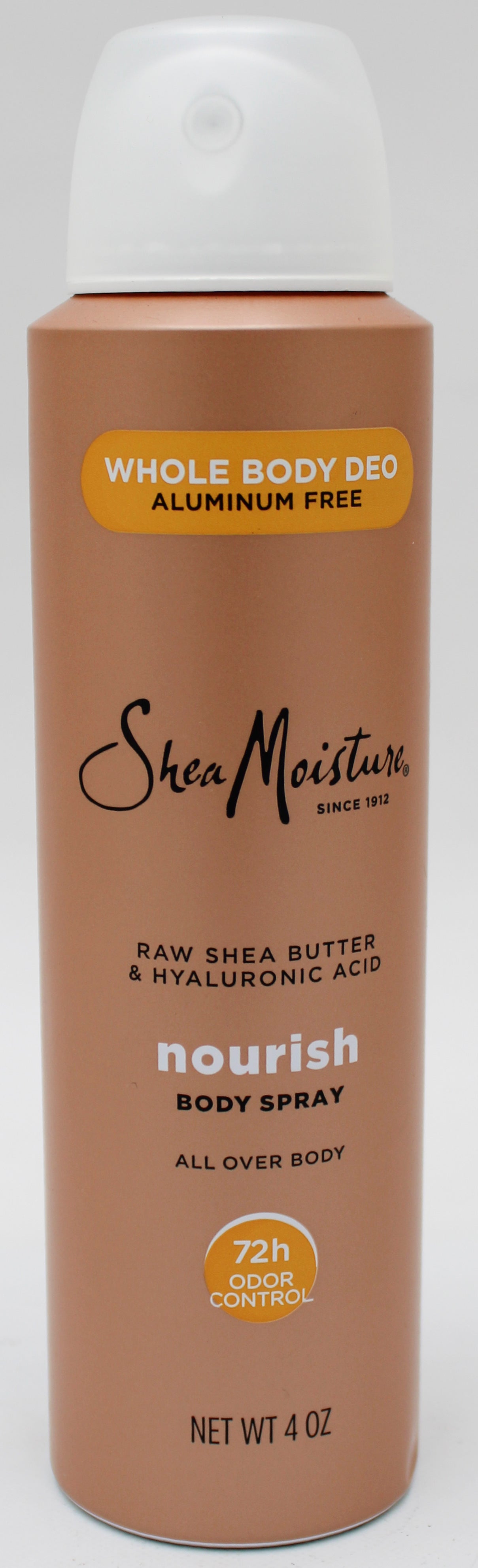 SHEA MOISTURE WHOLE BODY DEODORANT SPRAY RAW SHEA BUTTER 4oz NI
