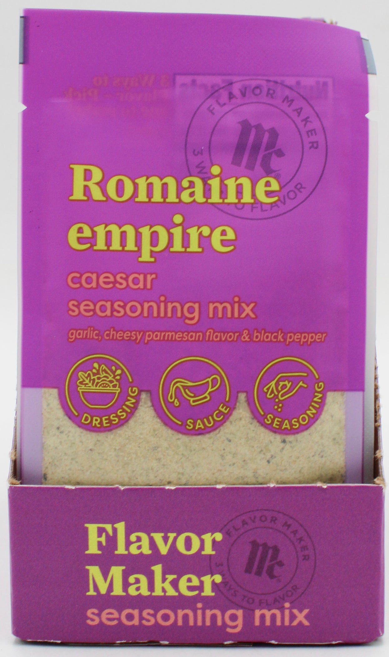 MCCORMICK FLAVOR MAKER CAESAR SEASONING MIX .75 Oz BB 10/16/2026