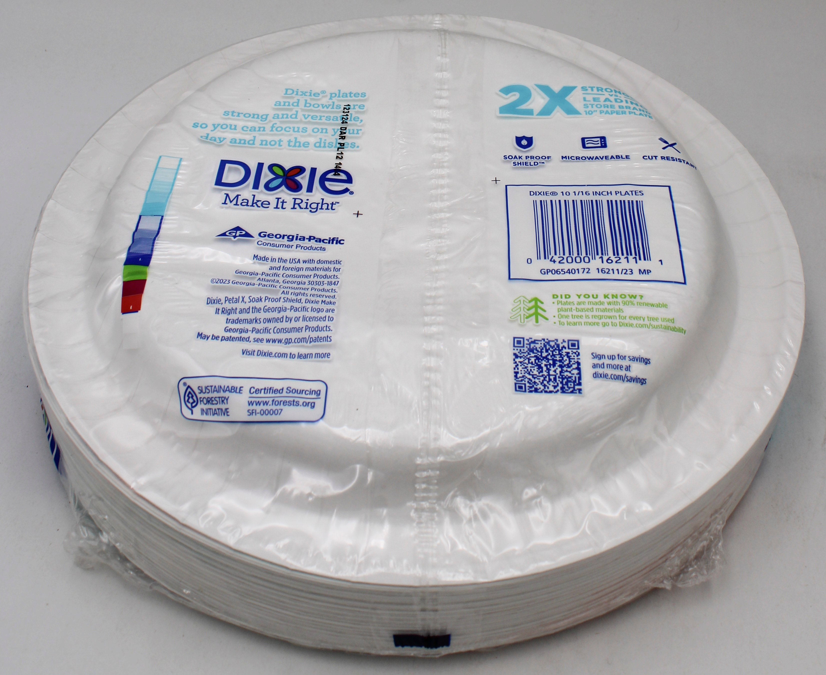 DIXIE PLATES 10 1/16 IN 50CT