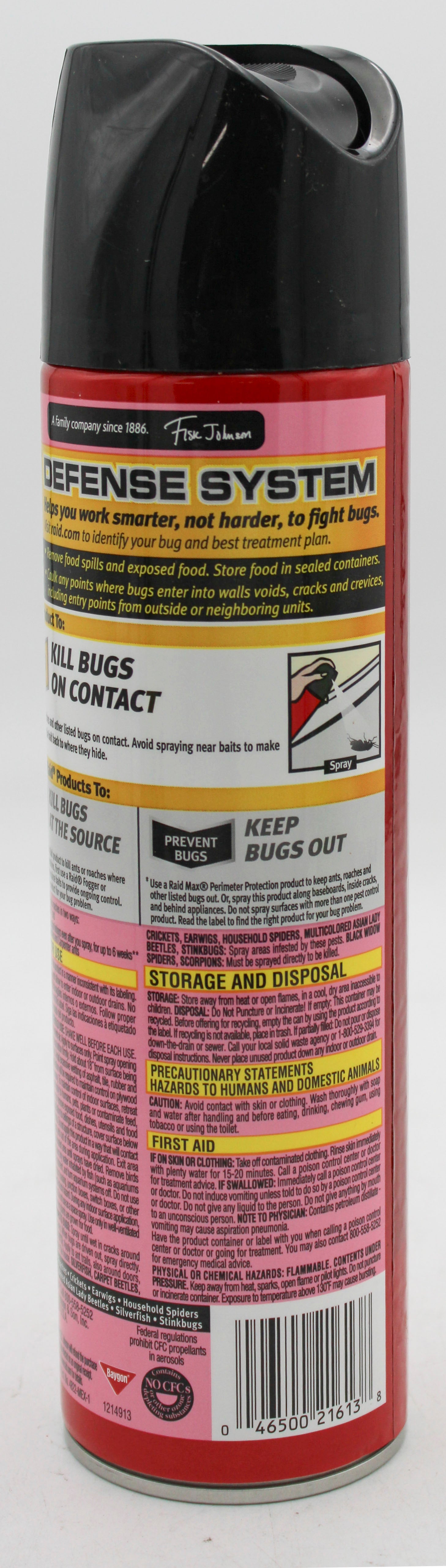 SP RAID ANT&ROACH 17.5oz OUTDOOR FRESH SCENT