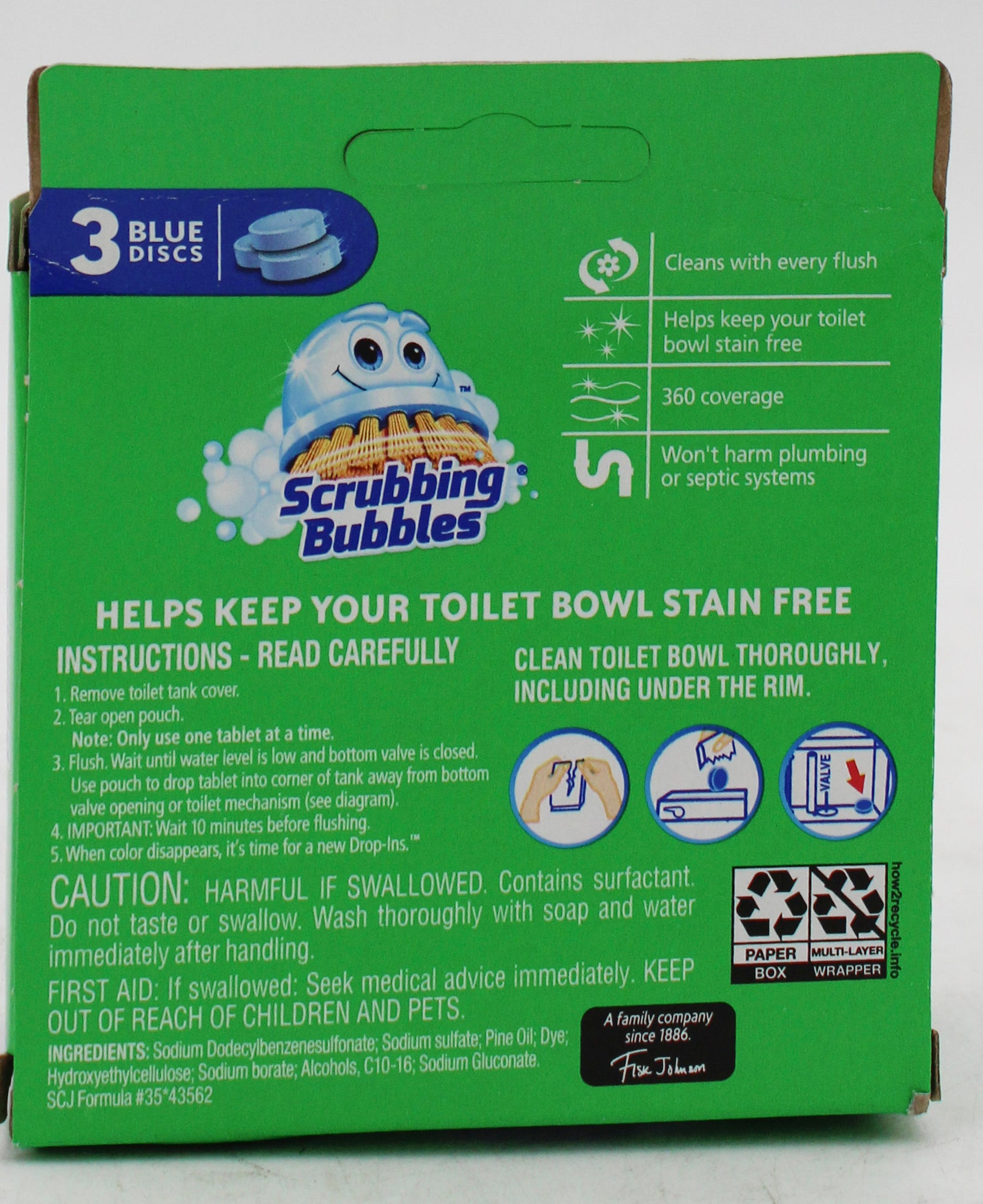SP SCRUBBING BUBBLES VANISH DROP-INS 3PK