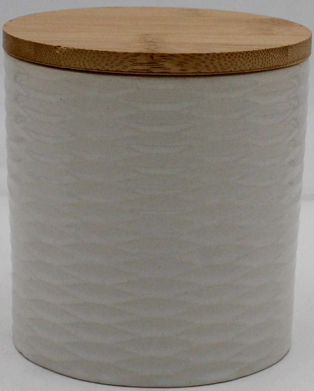 PFALTZGRAFF 4.5IN CANISTER CRISS CROSS WHT OS NI