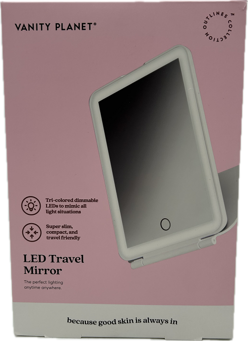 VANITY PLANET TRI-LIGHT MIRROR SMALL