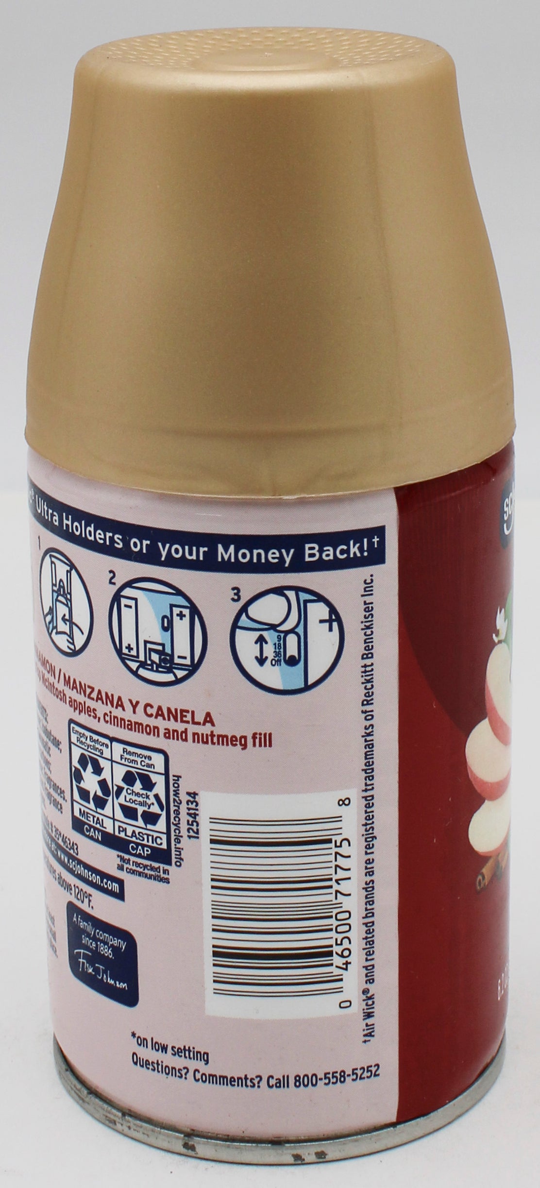 SP GLADE AUTOMATIC SPRAY REFILLS 6.2oz APLE CINNAMON
