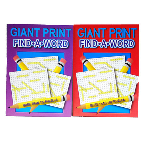GIANT PRINT FIND-A-WORD BOOK 320PG