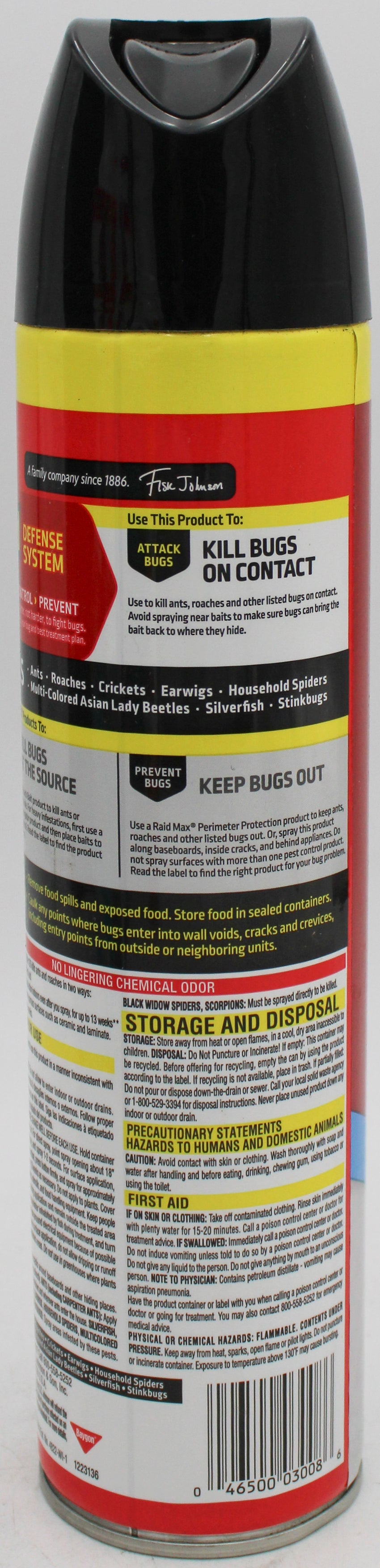 SP RAID DEFEND ANT & ROACH 20oz OUTDOOR FRESH SCENT