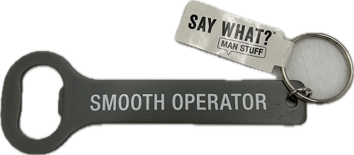 SMOOTH OPERATOR KEYCHAIN BOTTLE OPENER