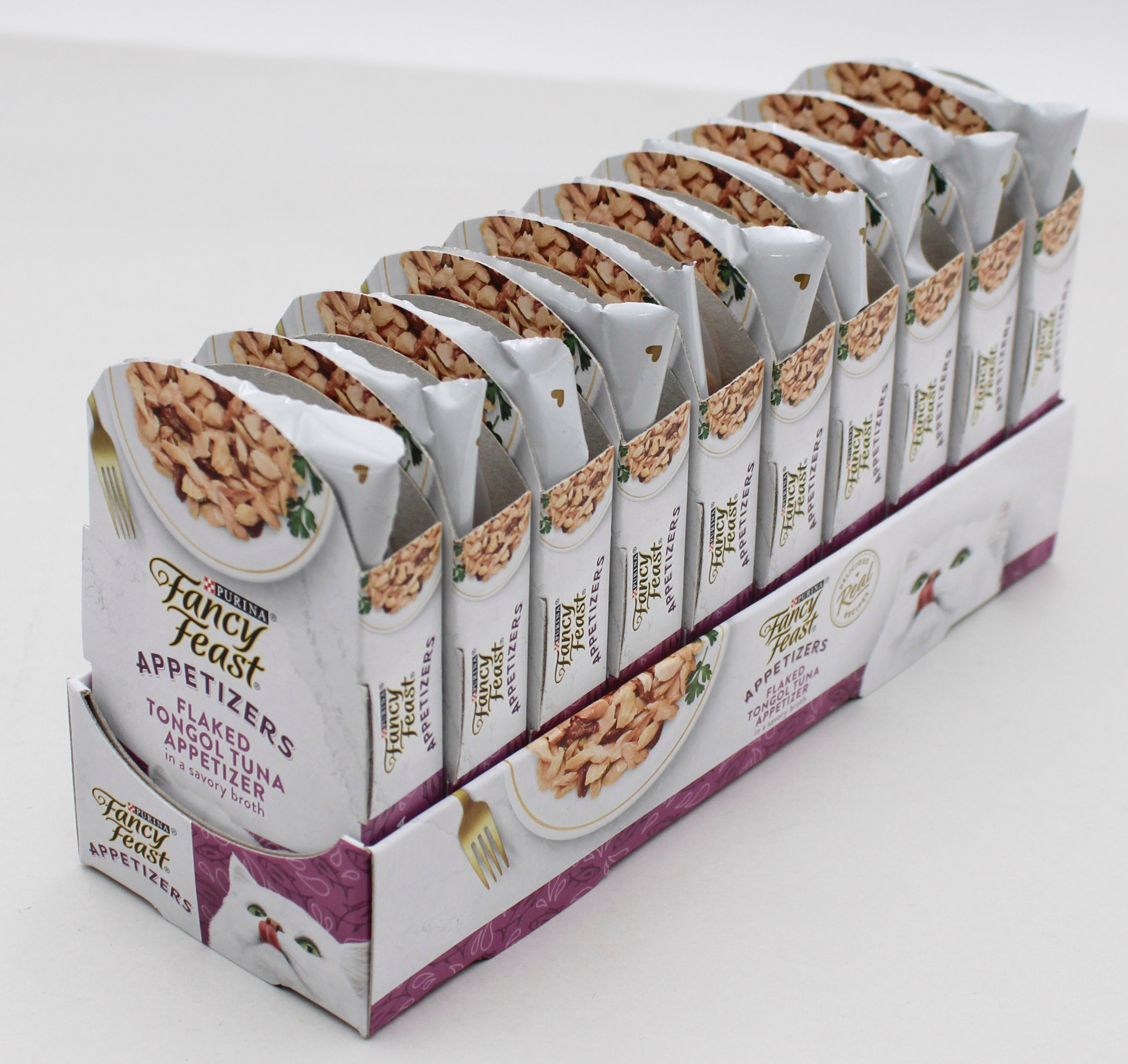 PURINA FANCY FEAST APPETIZER TONGUL TUNA 1.1oz. BB 2/28/2027 NI