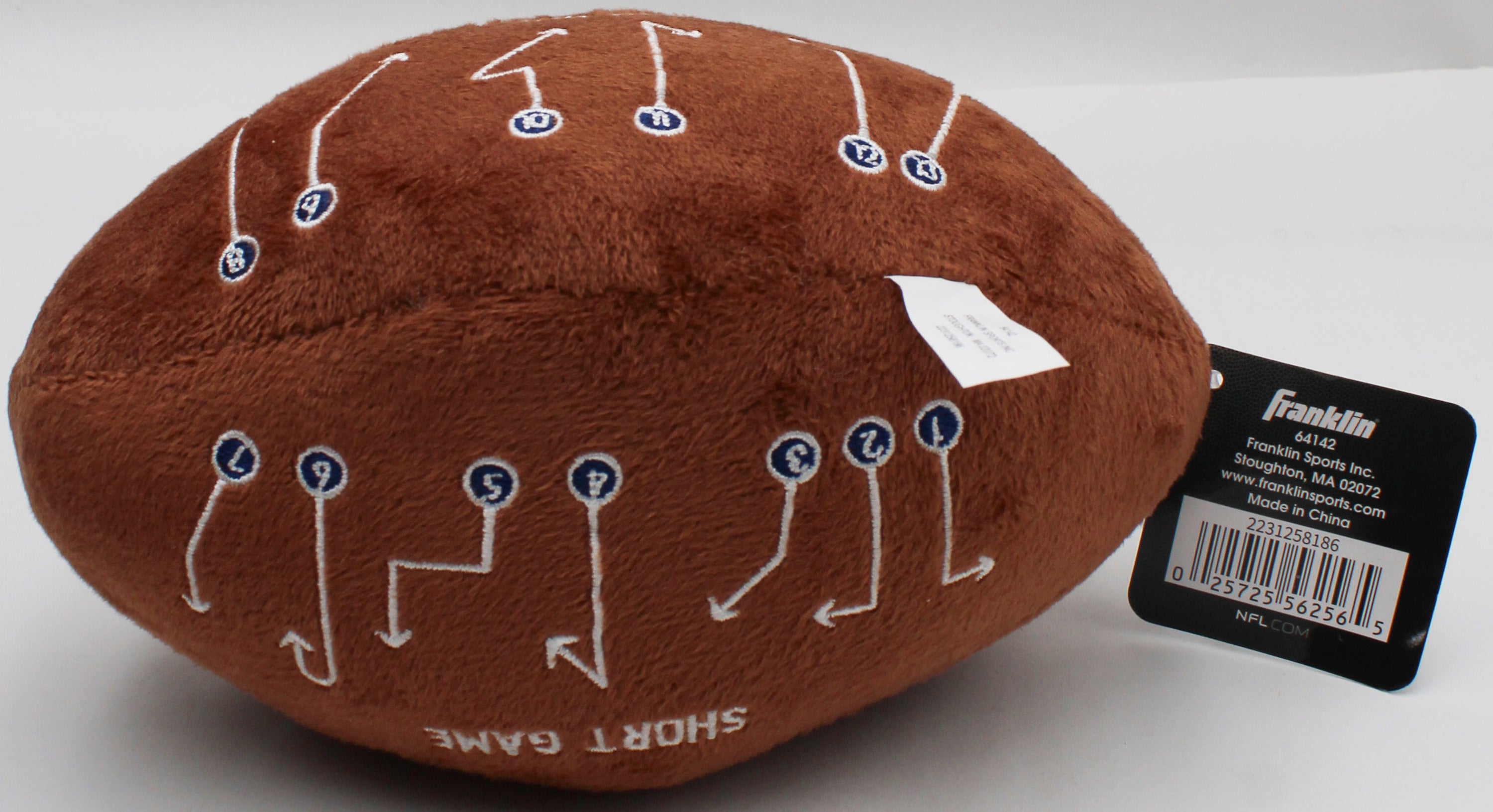 NFL FRANKLIN MY FIRST FOOTBALL STUFFED PLUSH 12"