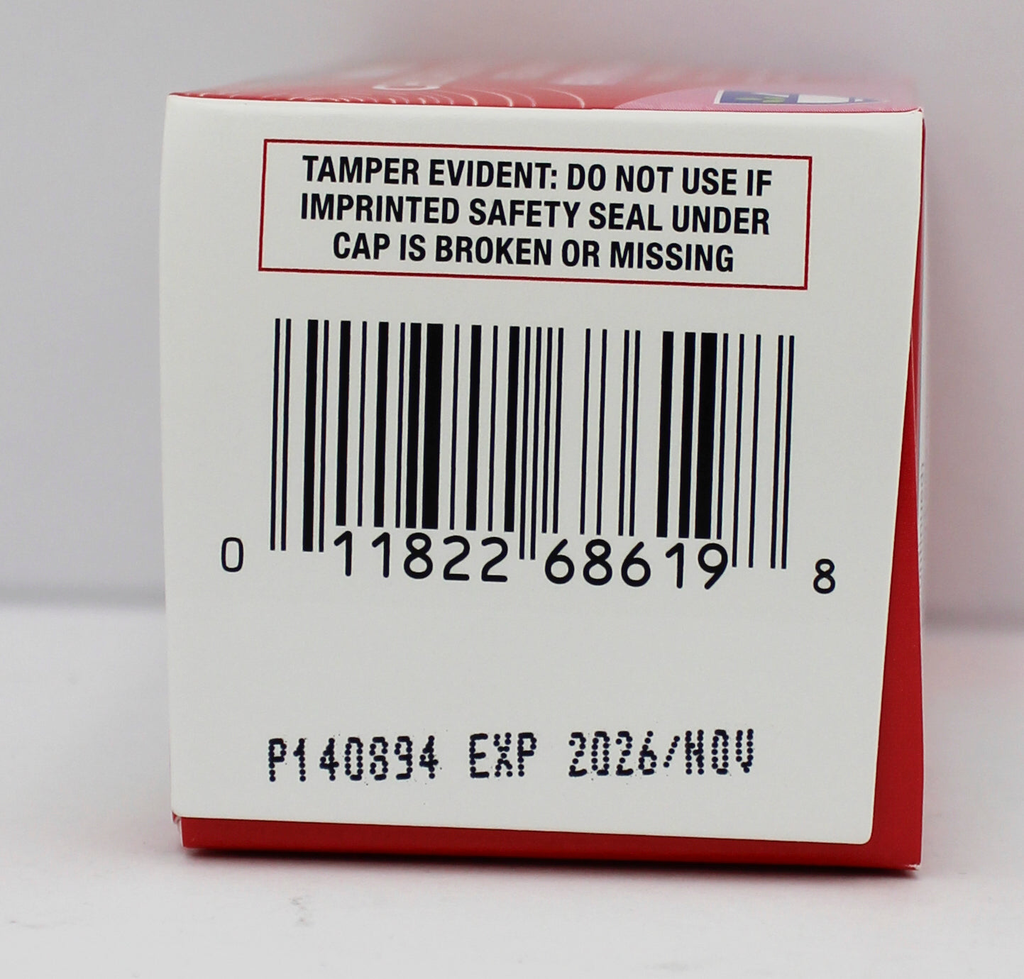 RITE AID CHILDRENS PAIN RELIEF ACETAMINOPHEN BUBBLEGUM CHEWABLE TABLETS 24ct EXP 11/15/2026