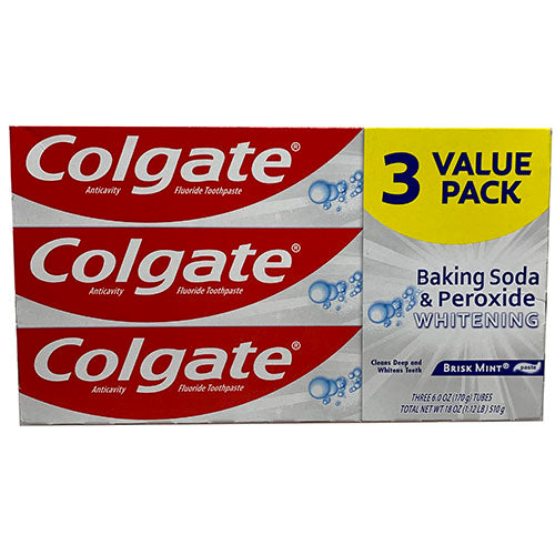 T/PASTE 6oz/3PK(9/22)BAKING SODA/NI